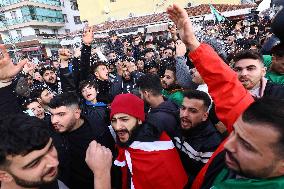 Syrians In Ankara Celebrate Fall Of Assad Regime