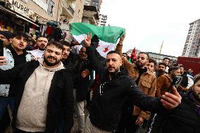 Syrians In Ankara Celebrate Fall Of Assad Regime