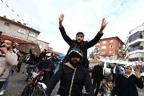 Syrians In Ankara Celebrate Fall Of Assad Regime