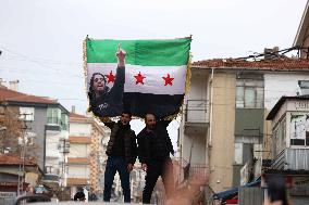 Syrians In Ankara Celebrate Fall Of Assad Regime