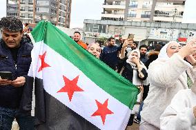 Syrians In Ankara Celebrate Fall Of Assad Regime