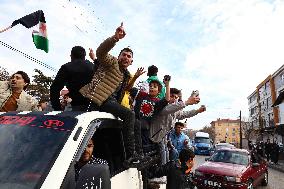 Syrians In Ankara Celebrate Fall Of Assad Regime