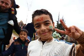 Syrians In Ankara Celebrate Fall Of Assad Regime