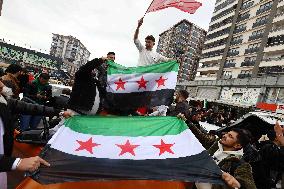 Syrians In Ankara Celebrate Fall Of Assad Regime