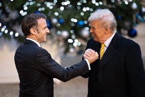 Trump, Macron, Zelensky Meeting at the Elysee - Paris