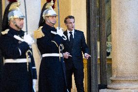 Trump, Macron, Zelensky Meeting at the Elysee - Paris