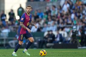 Real Betis Balompie v FC Barcelona - La Liga EA Sports