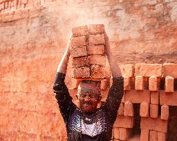 Brick Field Workers In Bangladesh