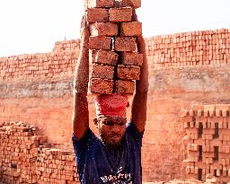 Brick Field Workers In Bangladesh