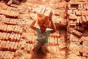 Brick Field Workers In Bangladesh