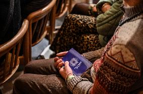 Second mass at Notre-Dame de Paris cathedral on the day of its re-opening