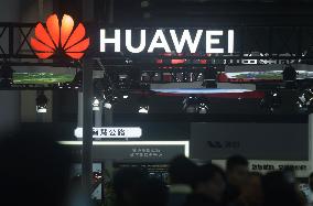 Huawei's stand at the Zhejiang International Smart Transportation Industry Expo