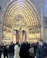 Notre-Dame Cathedral reopens to public