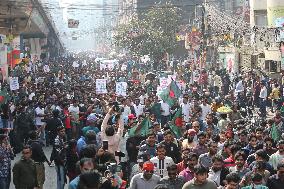 BNP Supporters Protest - Dhaka