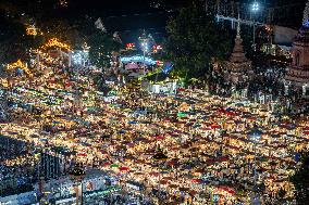 Starlight Night Market In Jinghong City - China