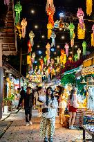 Starlight Night Market In Jinghong City - China