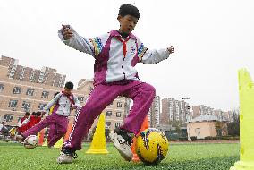 Pupils Soccer Exercise