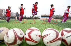 Pupils Soccer Exercise