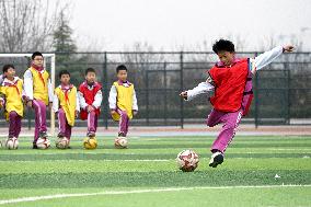 Pupils Soccer Exercise