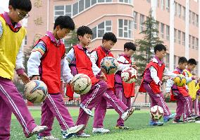 Pupils Soccer Exercise