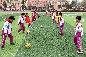 Pupils Soccer Exercise