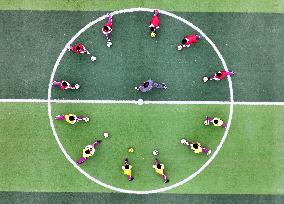 Pupils Soccer Exercise