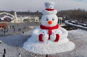 Harbin Giant Snowman - China