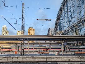 ICE Trains At Frankfurt Am Main Central Station