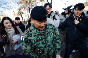 707th Special Mission Commander Shifts Blame To Former Defense Minister Over Martial Law Incident