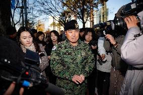 707th Special Mission Commander Shifts Blame To Former Defense Minister Over Martial Law Incident