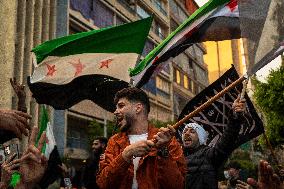 Syrian Opposition Celebrate The End Of Assad Regime - Lebanon