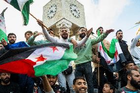 Syrian Opposition Celebrate The End Of Assad Regime - Lebanon