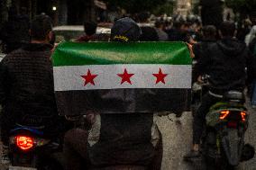 Syrian Opposition Celebrate The End Of Assad Regime - Lebanon