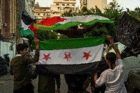 Syrian Opposition Celebrate The End Of Assad Regime - Lebanon