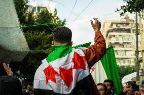 Syrian Opposition Celebrate The End Of Assad Regime - Lebanon