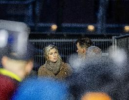 Royals Visiting The Disaster Site On The Tarwekamp - The Hague