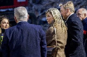 Royals Visiting The Disaster Site On The Tarwekamp - The Hague