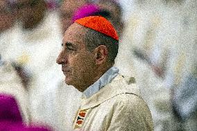 Pope Francis Presides A Mass With The New Cardinals - Vatican