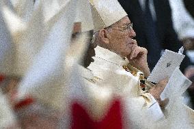 Pope Francis Presides A Mass With The New Cardinals - Vatican