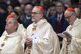 Pope Francis Presides A Mass With The New Cardinals - Vatican