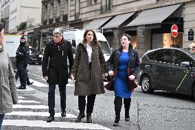 Marine Tondelier Leaves Elysee Palace - Paris