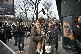 Marine Tondelier Leaves Elysee Palace - Paris