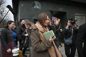 Marine Tondelier Leaves Elysee Palace - Paris