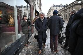 Communist Group Heads Leave Elysee Palace - Paris