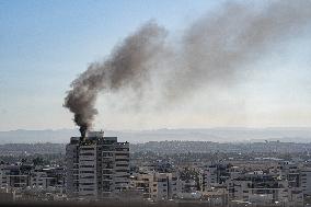 Drone From Yemen Damages Apartment Block - Central Israel