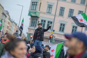 Syrian Opposition Celebrate The End Of Assad Regime - Berlin