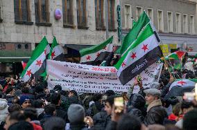 Syrian Opposition Celebrate The End Of Assad Regime - Berlin