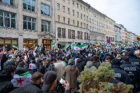 Syrian Opposition Celebrate The End Of Assad Regime - Berlin