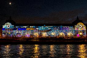 Illumination of The Orsay Museum Facade - Paris