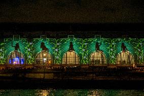 Illumination of The Orsay Museum Facade - Paris